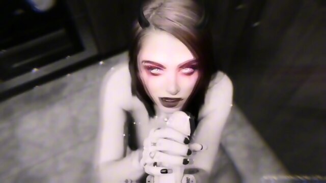Succubus Devil Goth Girl Hungry For Spunk | JOIShows.Com